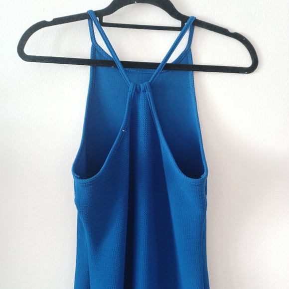 ⚡️SALE⚡️Antistar Cobalt Blue Scuba Maxi Dress with Slit - Picture 8 of 13